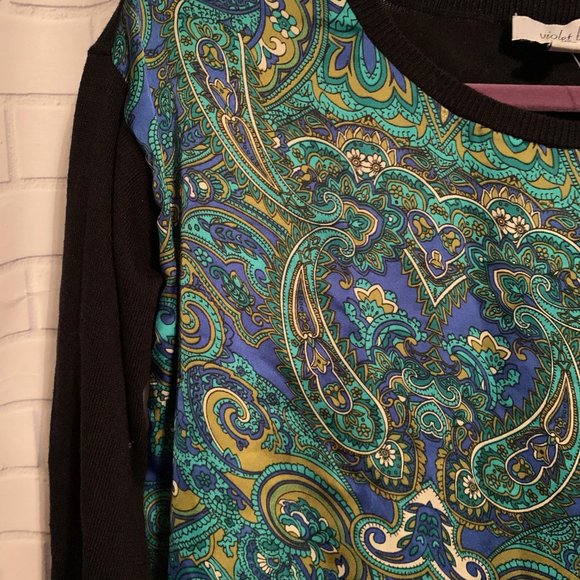 NEW Violet B. Crew Neck Sweater - Picture 2 of 4